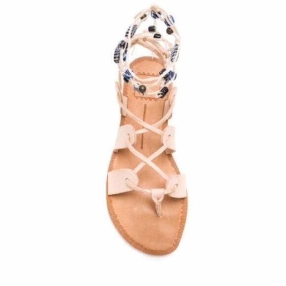 DOLCE VITA Jalen Ankle Tie Sandals - Picture 2 of 5